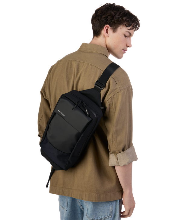 Castle Crossbody Sling - Jet Black