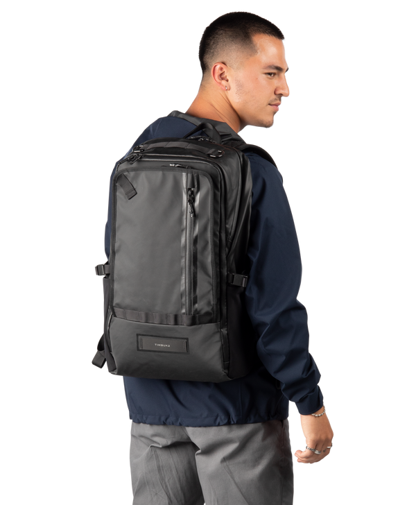 Especial Scope Expandable Backpack - Jet Black