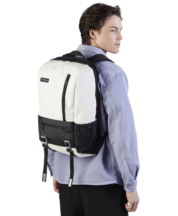 Water-Resistant Alcatraz Backpack - White Rain Resist